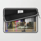 Garage Sale Painting of Peasants with Color Bars Laptop Sleeve Gallery Image 2