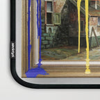 Garage Sale Painting of Peasants with Color Bars Laptop Sleeve Gallery Image 3