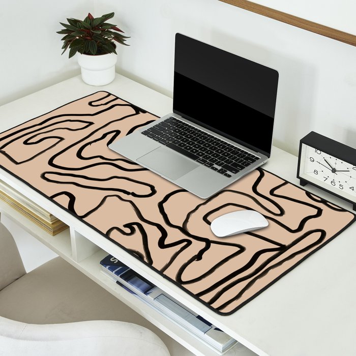 Abstract line art 161 Desk Mat Gallery Image 2