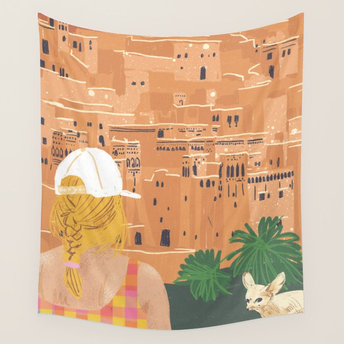 Travelist Wall Tapestry Gallery Image 1