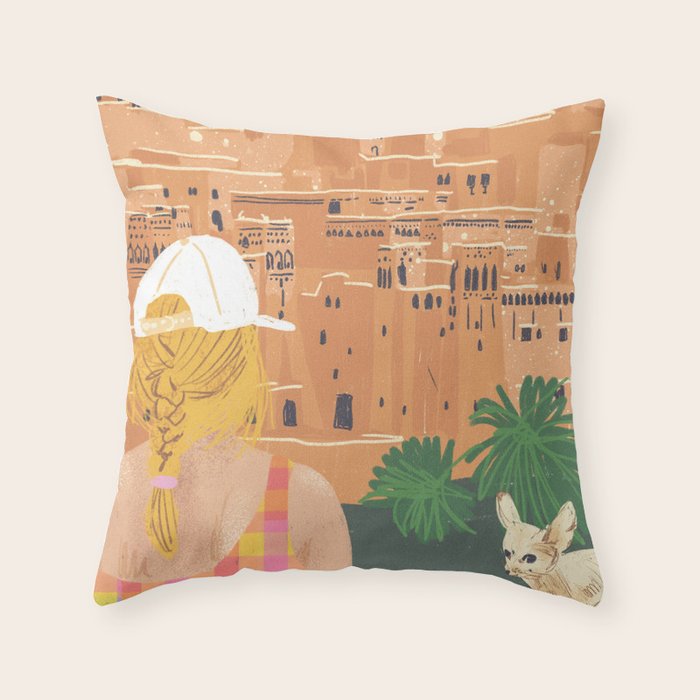 Travelist Throw Pillow Gallery Image 6