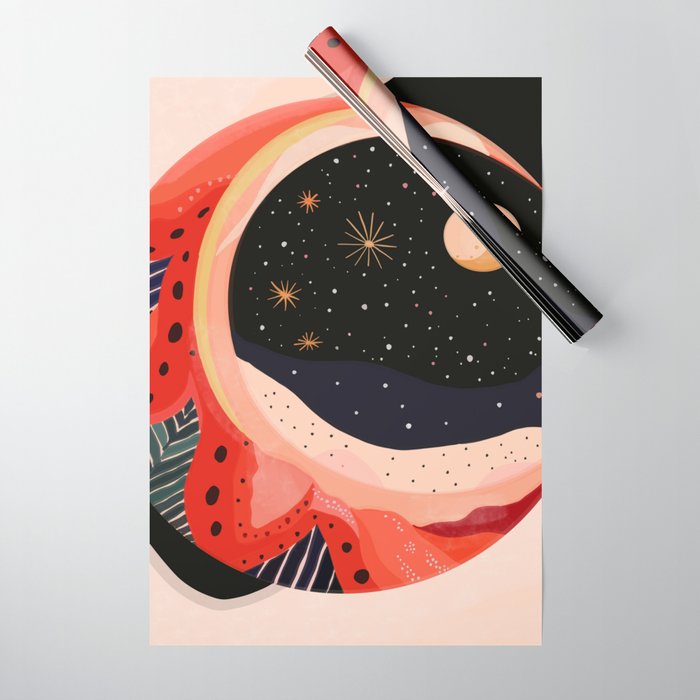 Mystic Moon II Wrapping Paper Gallery Image 1