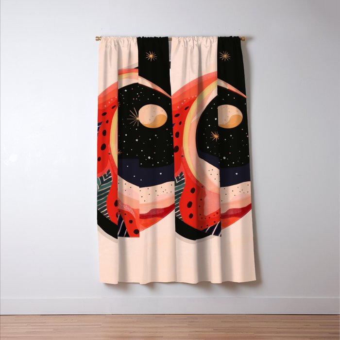 Mystic Moon II Window Curtain Gallery Image 3