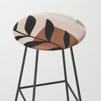 Minimal Abstract Art Plant 5 Stool Gallery Image 2