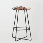 Minimal Abstract Art Plant 5 Stool Gallery Image 1