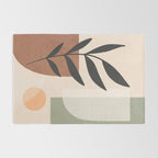Minimal Abstract Art Plant 5 Rug Gallery Image 2