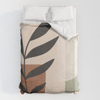 Minimal Abstract Art Plant 5 Duvet Cover Gallery Image 6