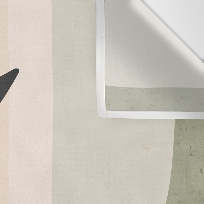 Minimal Abstract Art Plant 5 Wall Tapestry Gallery Image 3