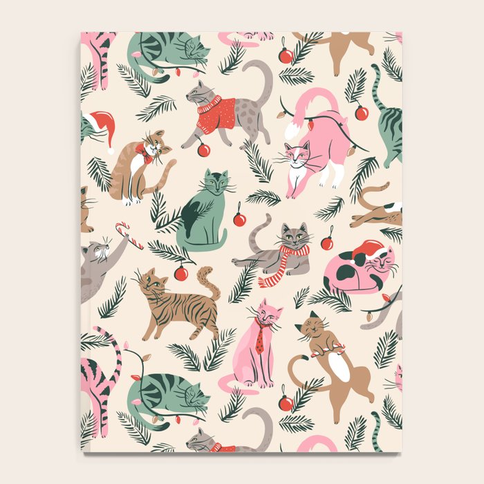 Silly Christmas Cats Notebook Gallery Image 4