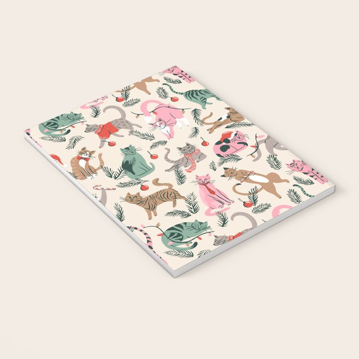 Silly Christmas Cats Notebook Gallery Image 3