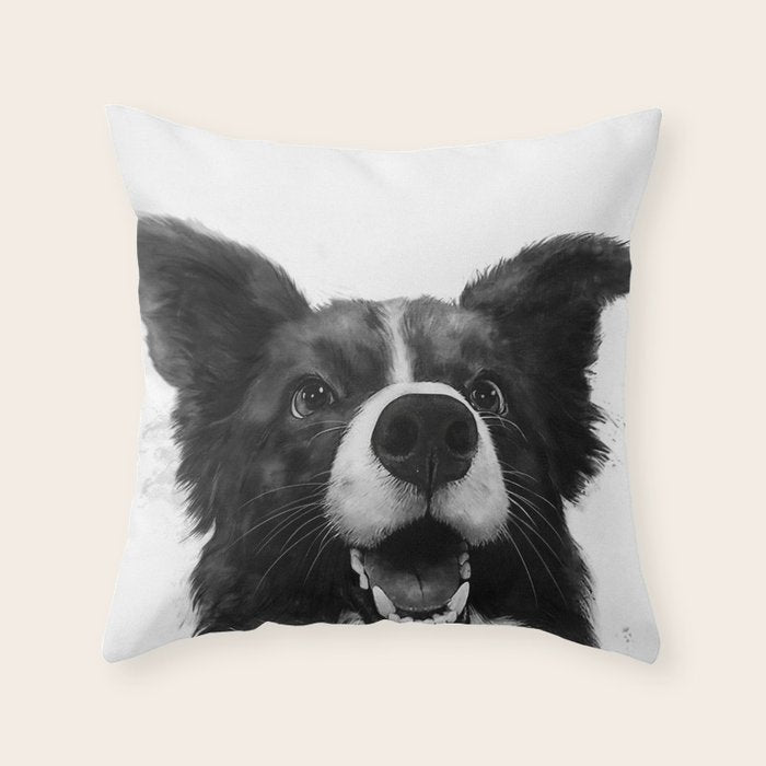 who's a good boy? Throw Pillow Gallery Image 6