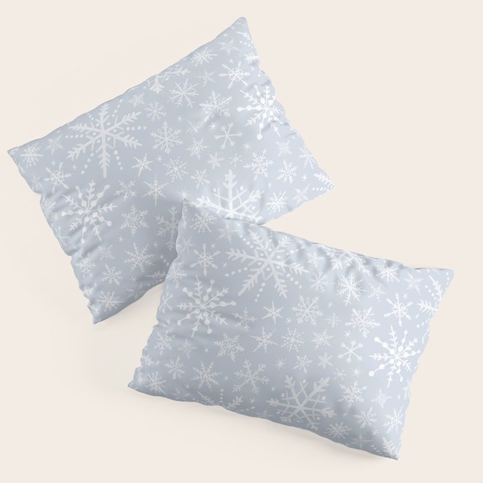 Snowflakes Pillow Sham Gallery Image 3