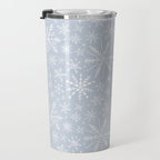 Snowflakes Travel Mug Gallery Image 3