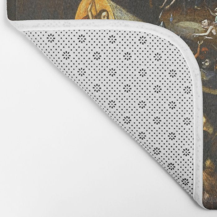 Hieronymus Bosch The Harrowing of Hell Bath Mat Gallery Image 2
