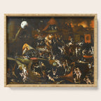 Hieronymus Bosch The Harrowing of Hell Serving Tray Gallery Image 1