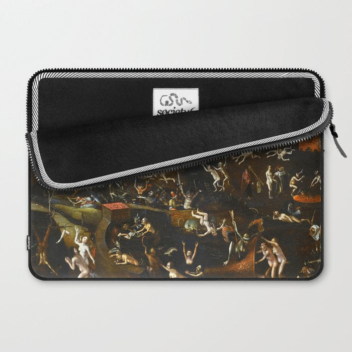 Hieronymus Bosch The Harrowing of Hell Laptop Sleeve Gallery Image 2