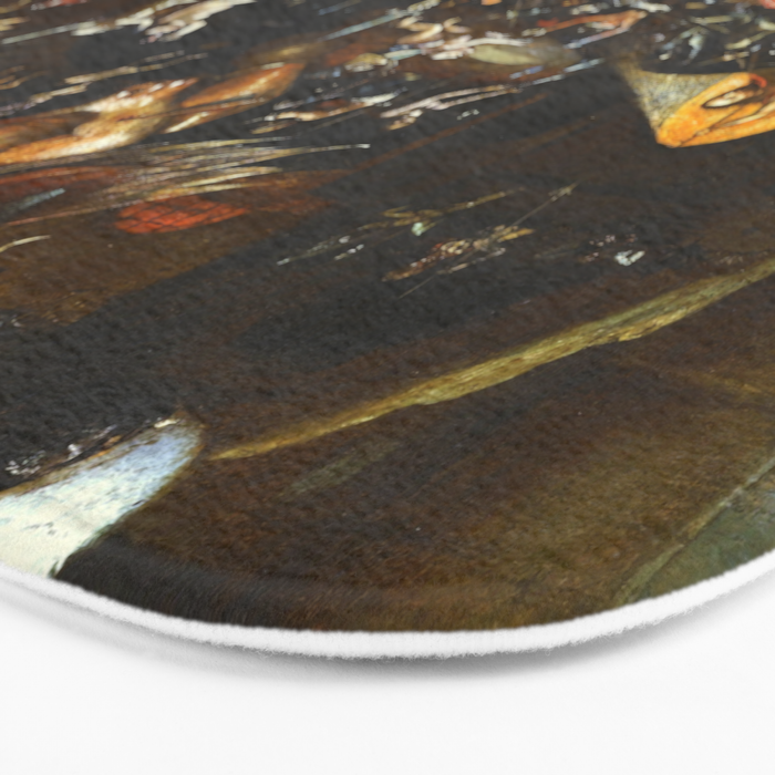 Hieronymus Bosch The Harrowing of Hell Bath Mat Gallery Image 3