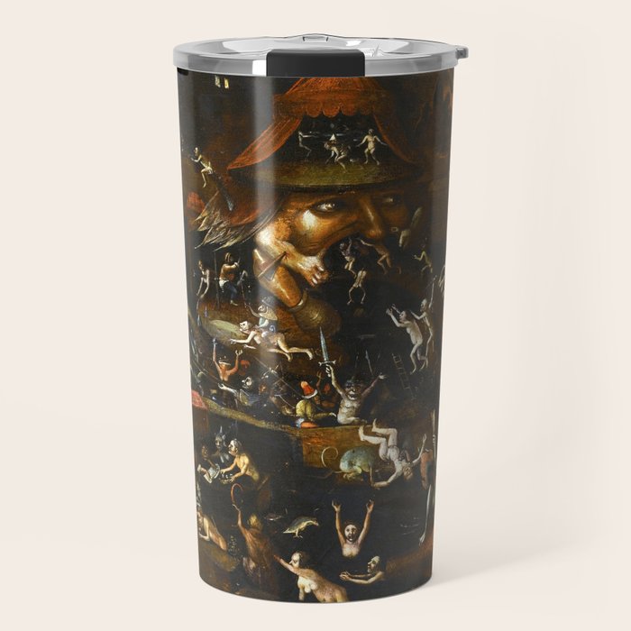 Hieronymus Bosch The Harrowing of Hell Travel Mug Gallery Image 1