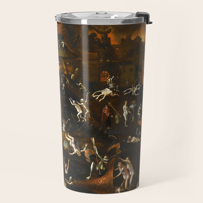 Hieronymus Bosch The Harrowing of Hell Travel Mug Gallery Image 2