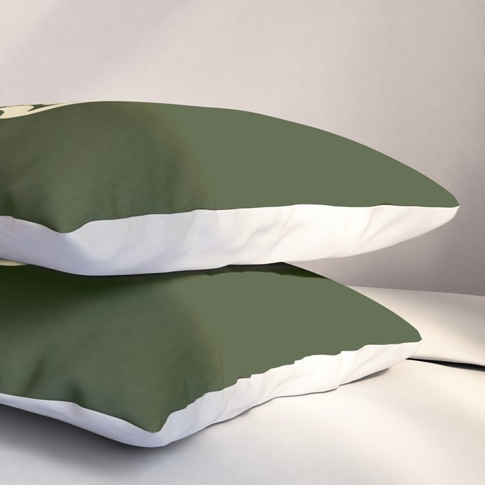 Holly Jolly Lettering Pillow Sham Gallery Image 3