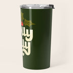 Holly Jolly Lettering Travel Mug Gallery Image 2