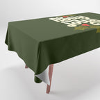 Holly Jolly Lettering Tablecloth Gallery Image 1