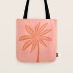 mod palms, pink Tote Bag Gallery Image 1