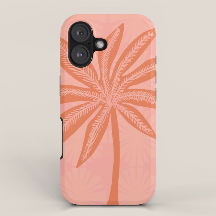 mod palms, pink iPhone Case Gallery Image 1
