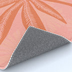 mod palms, pink Rug Gallery Image 4
