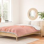 mod palms, pink Duvet Cover Gallery Image 2