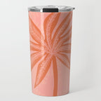 mod palms, pink Travel Mug Gallery Image 1