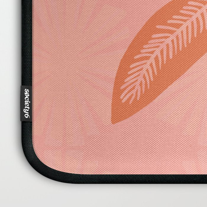mod palms, pink Laptop Sleeve Gallery Image 3