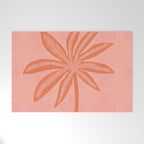 mod palms, pink Welcome Mat Gallery Image 1