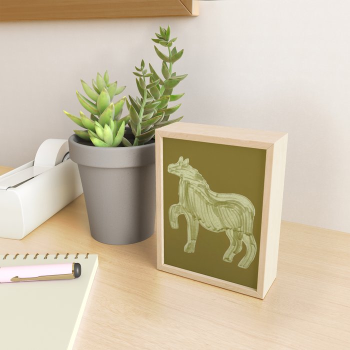 A Horse Says Hello Mini Art Print Gallery Image 2