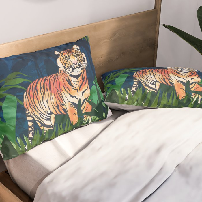 Tiger Dream Pillow Sham Gallery Image 2