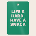 Retro Snack Humor for Food Lovers Cutting Board Gallery Image 1