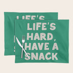 Retro Snack Humor for Food Lovers Placemat Gallery Image 1