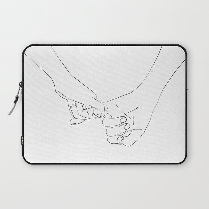Pinky Promise VIII Laptop Sleeve Gallery Image 1