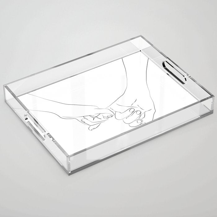 Pinky Promise VIII Acrylic Tray Gallery Image 1