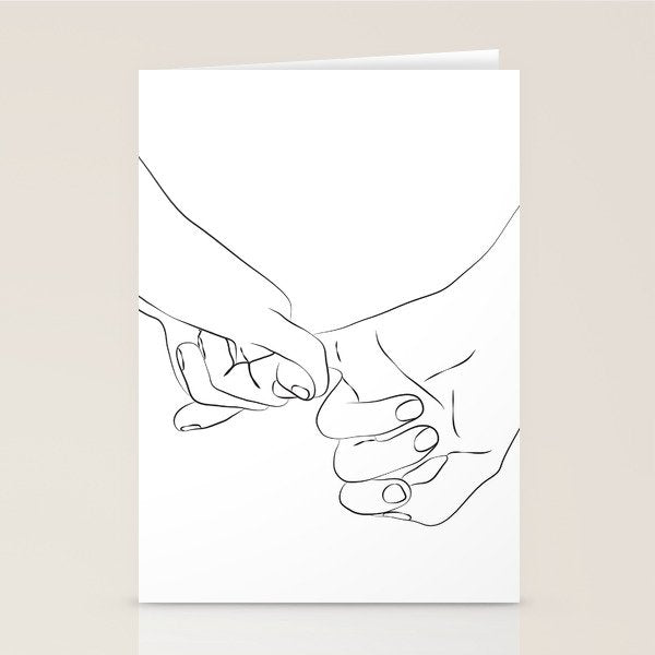 Pinky Promise VIII Stationery Card Gallery Image 2