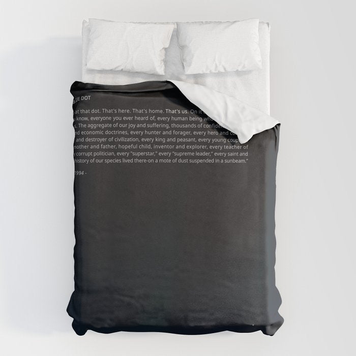 The Pale Blue Dot  Duvet Cover Gallery Image 6