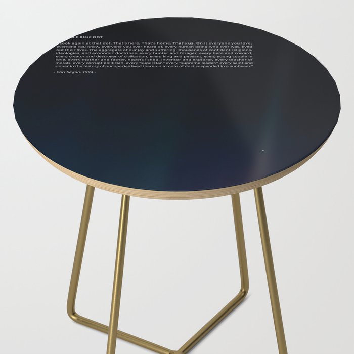 The Pale Blue Dot  Side Table Gallery Image 2