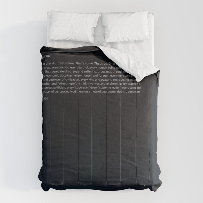 The Pale Blue Dot  Comforter Gallery Image 6