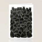 Suspicious Cats Stationery Card Gallery Image 2