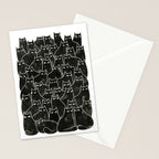 Suspicious Cats Stationery Card Gallery Image 2