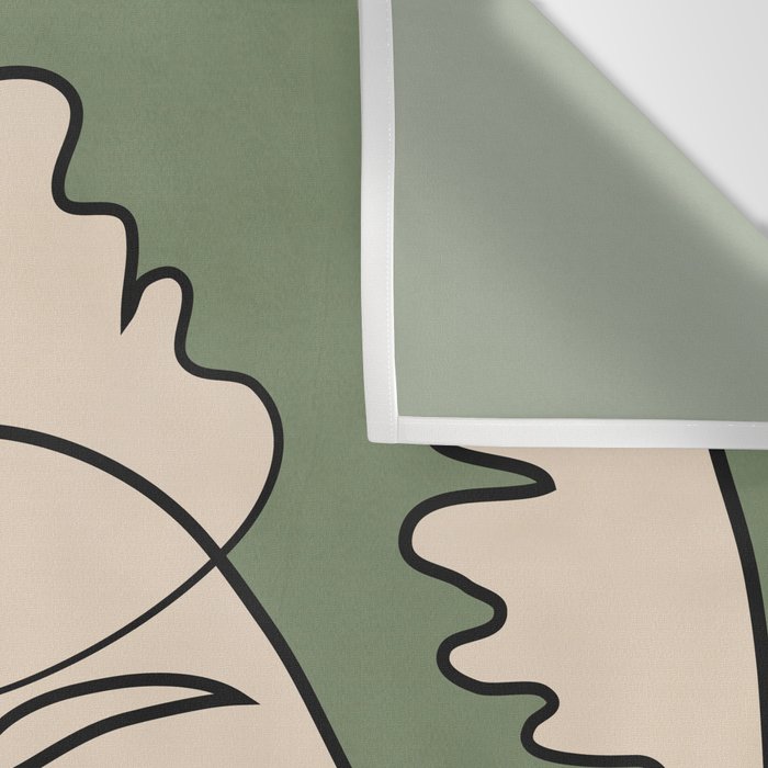 Abstract Faces 7 Wall Tapestry Gallery Image 3