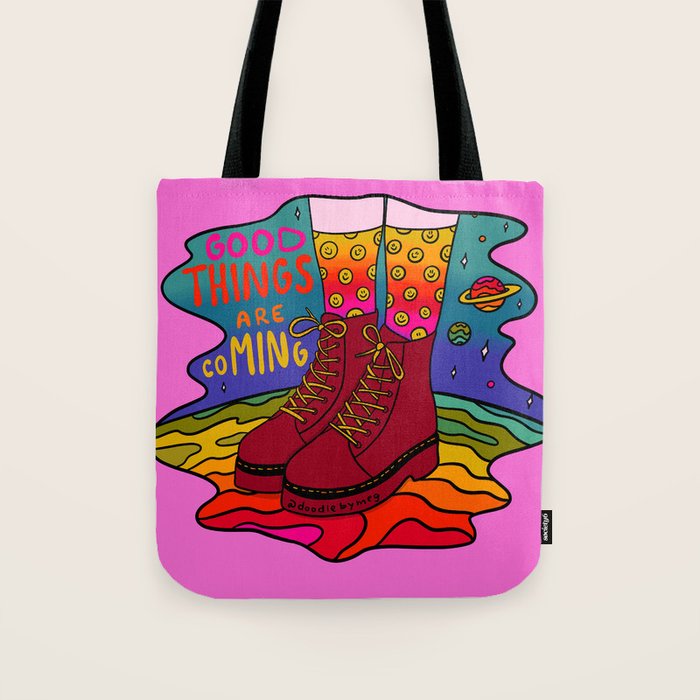 Good Things are Coming Tote Bag Gallery Image 1