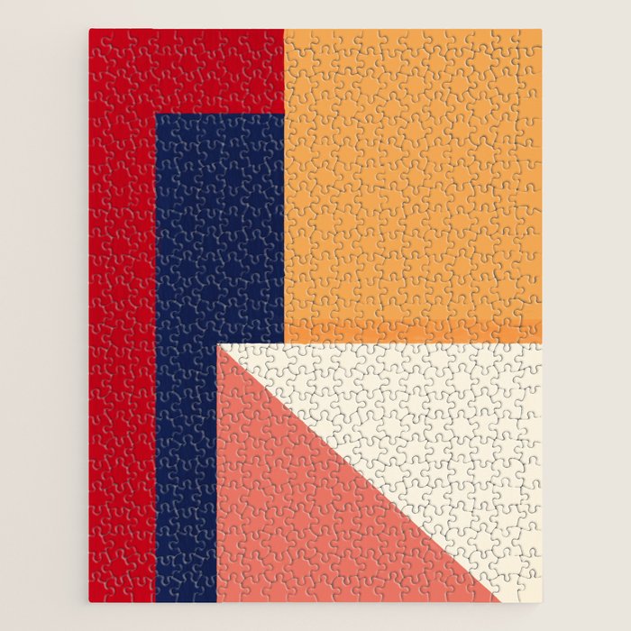 Minimal Geometric Abstraction 95 Jigsaw Puzzle Gallery Image 1