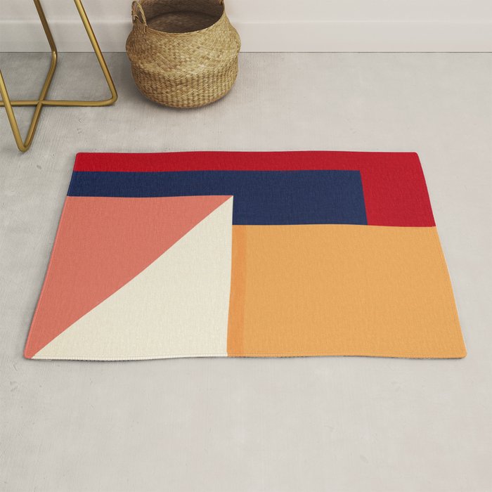 Minimal Geometric Abstraction 95 Rug Gallery Image 1