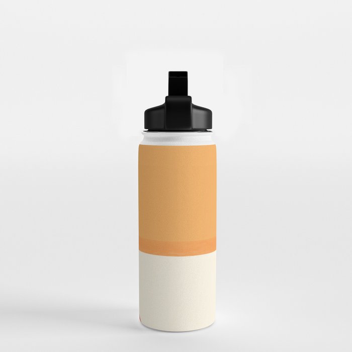 Minimal Geometric Abstraction 95 Water Bottle Gallery Image 2